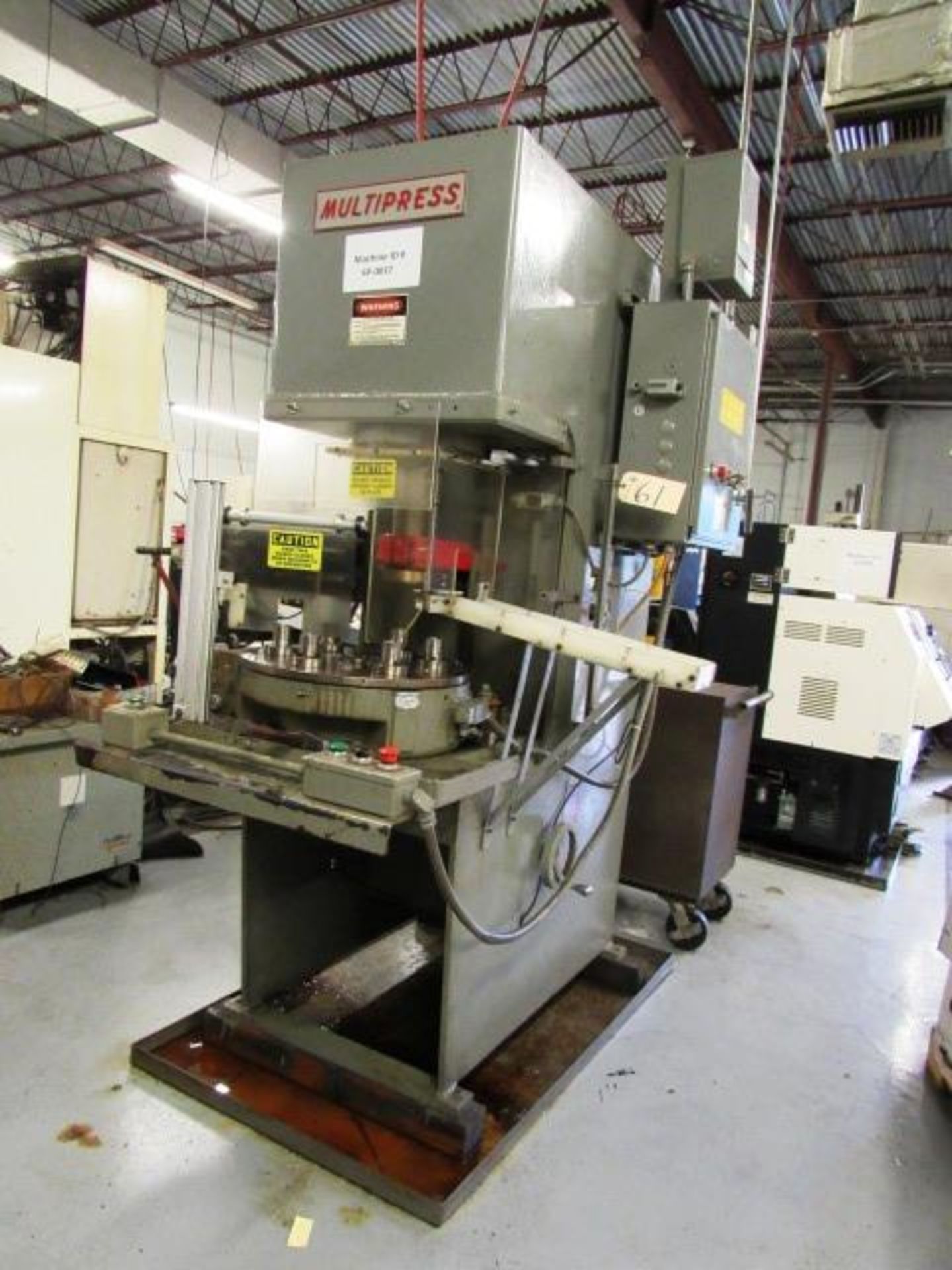 Denison Model FH20-20-H/C 409SS Multipress Hydraulic Press