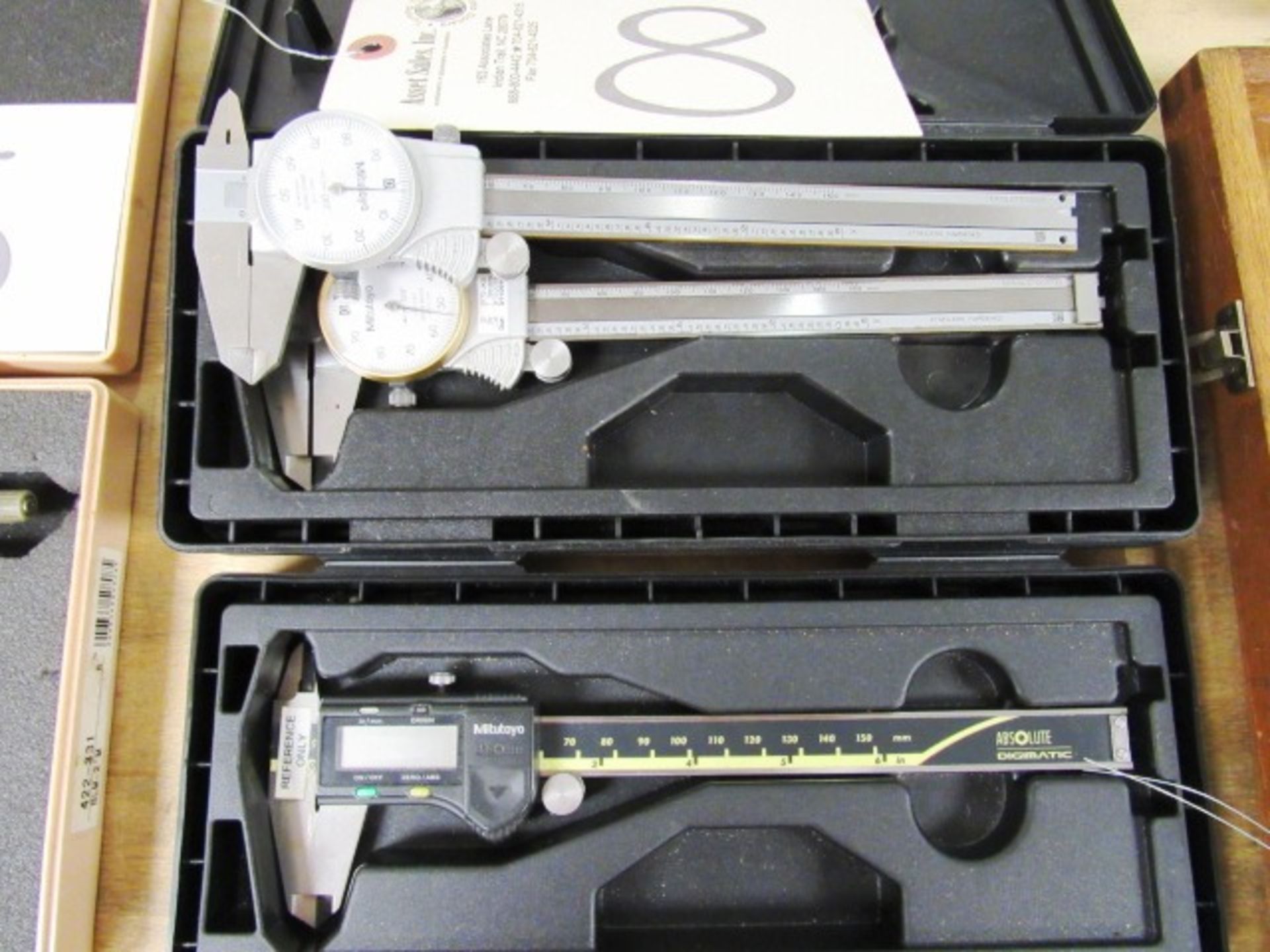 (3) Mitutoyo Calipers