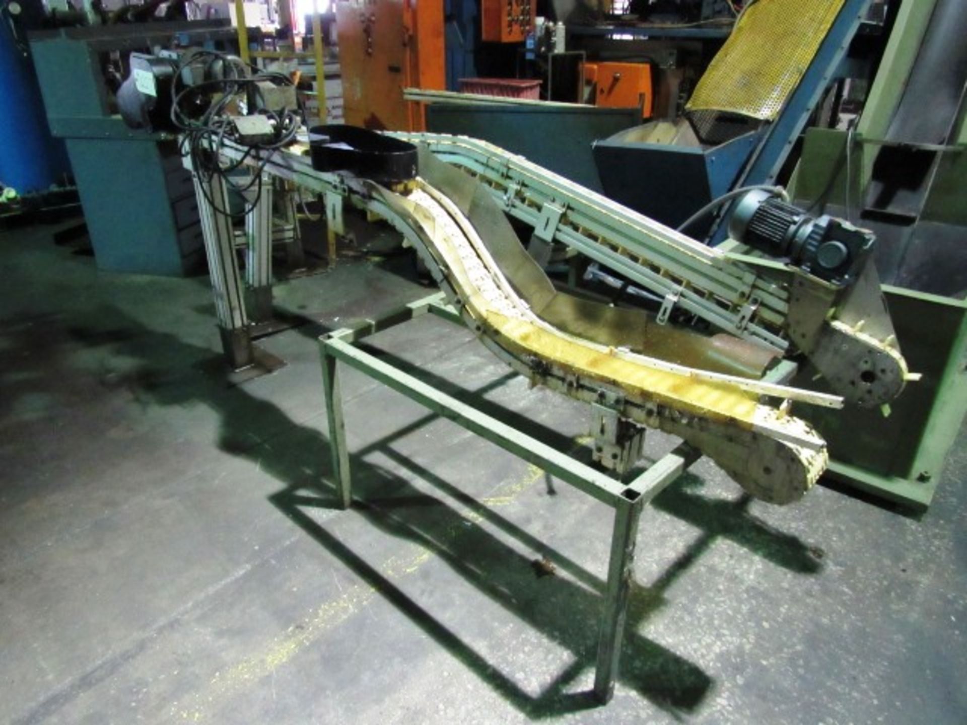 (2) Motorized Parts Conveyors