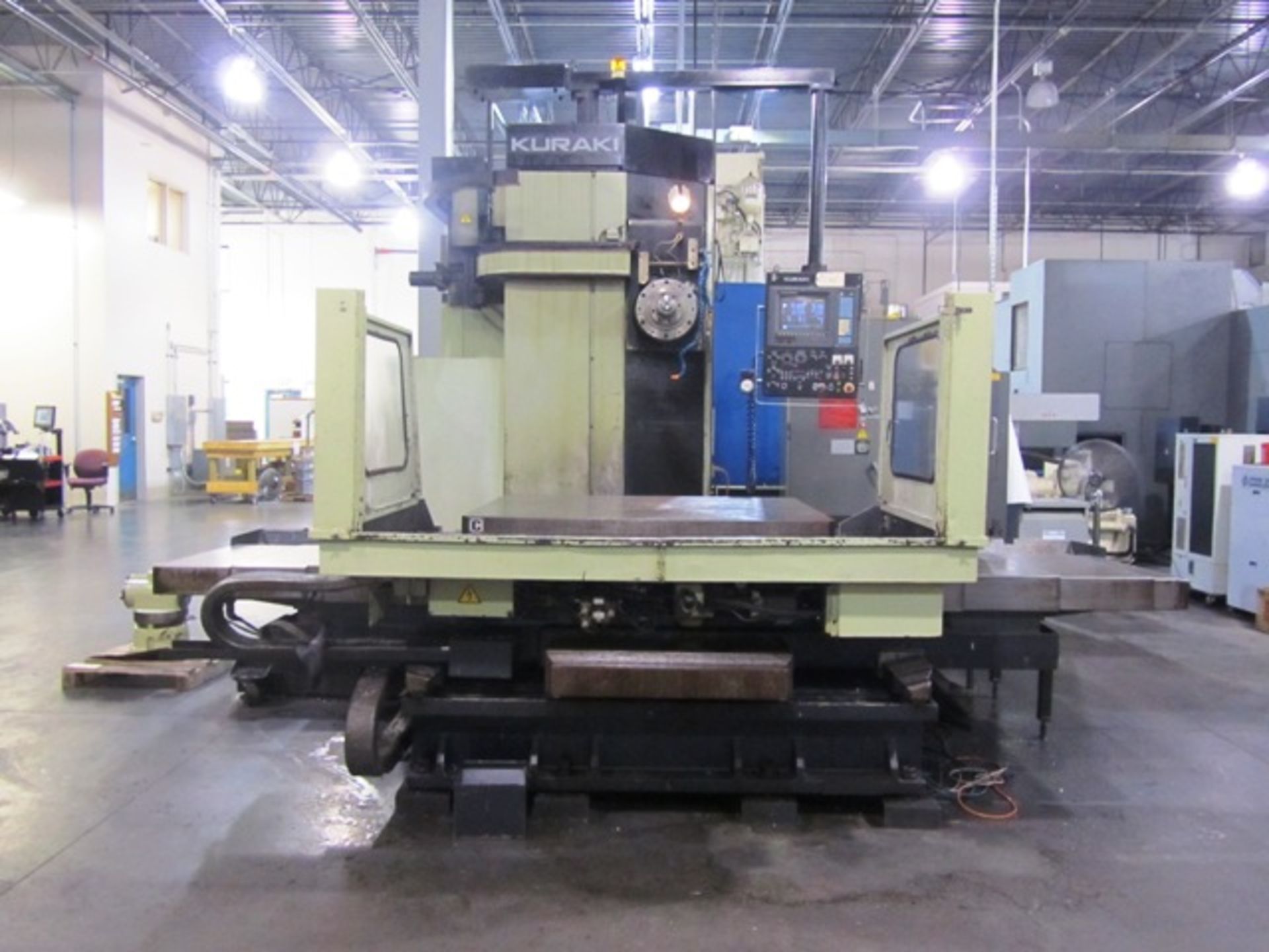 Kuraki KBT11DX-A 4-Axis CNC Horizontal Boring Mill