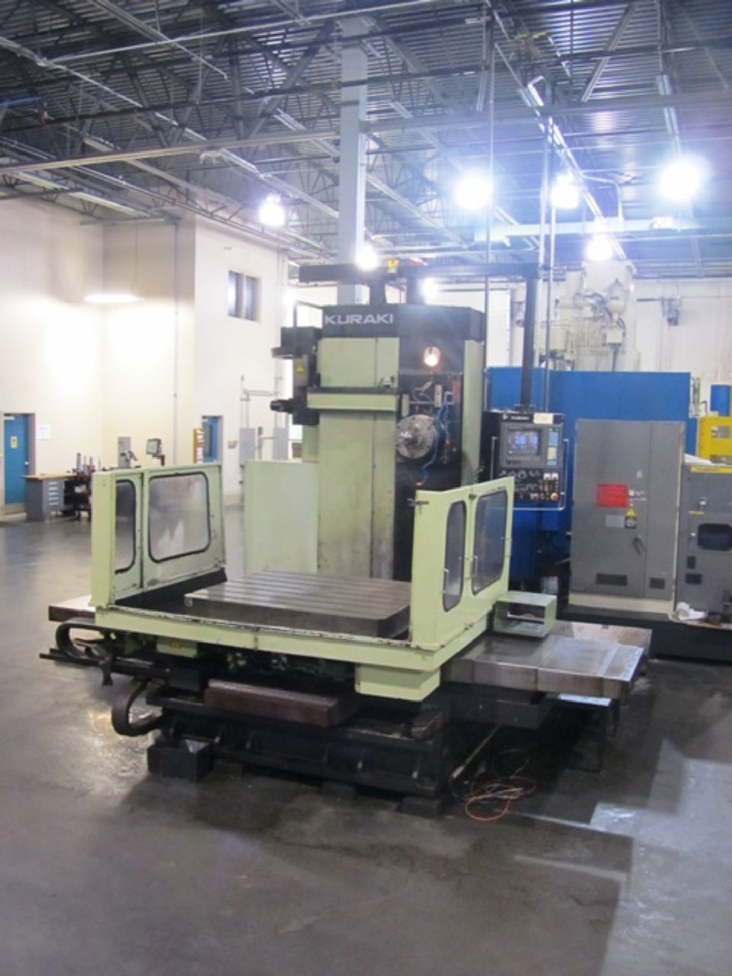 Kuraki KBT11DX-A 4-Axis CNC Horizontal Boring Mill - Image 8 of 9