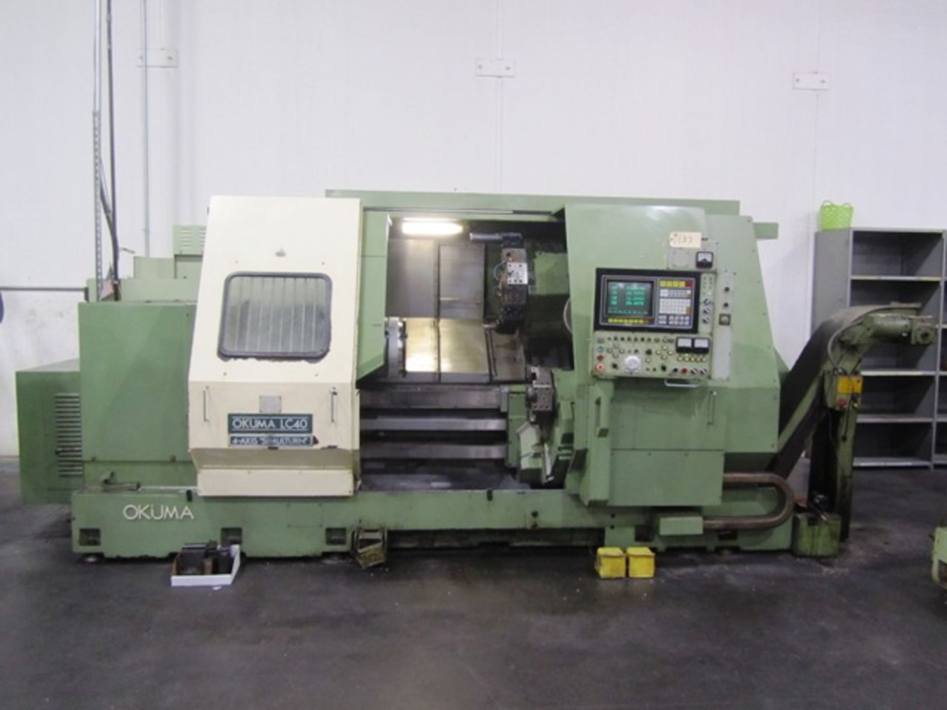 Okuma LC40 4-Axis Simulturn CNC Turning Center