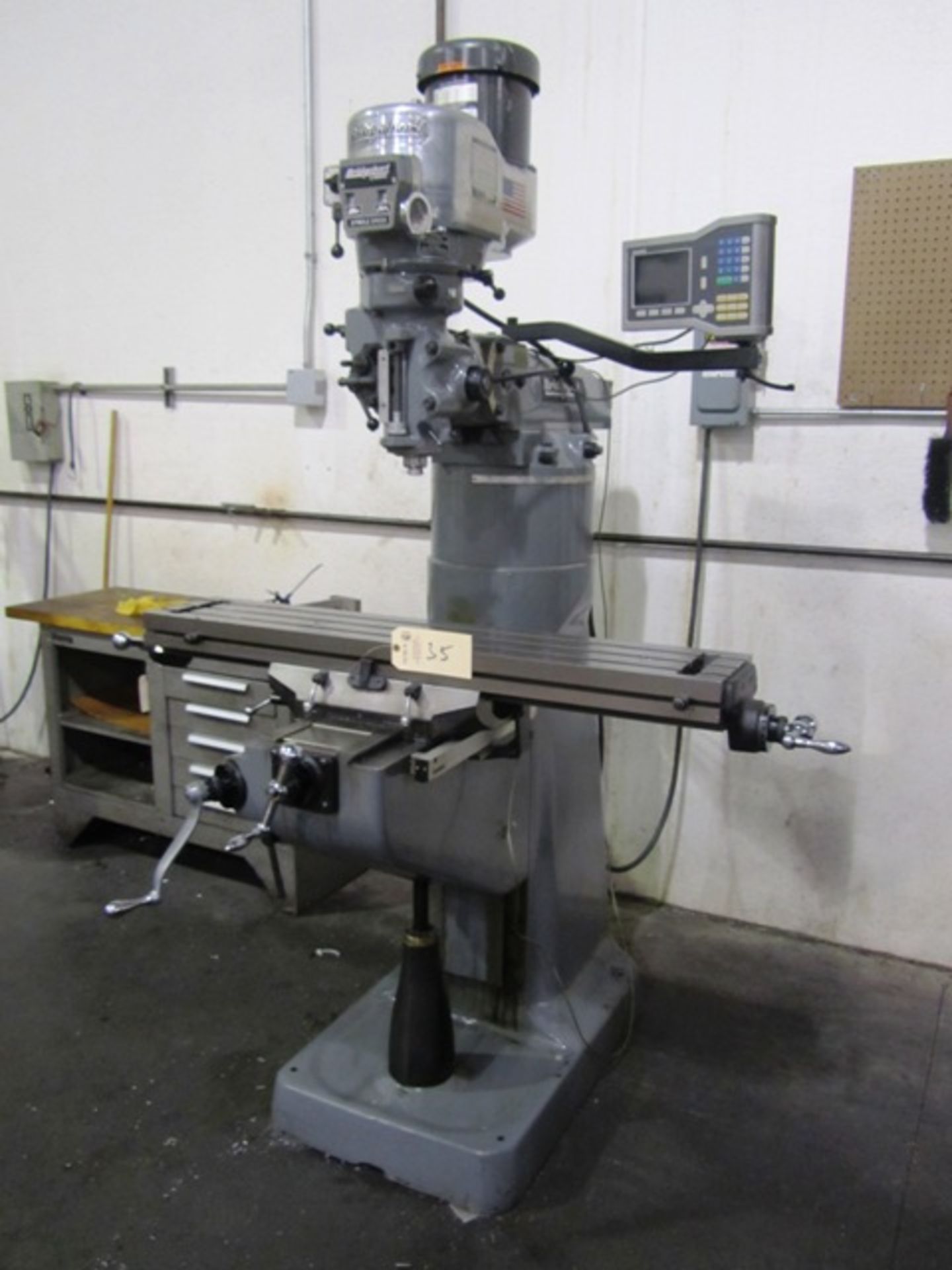 Bridgeport Variable Speed Milling Machine - Image 2 of 2