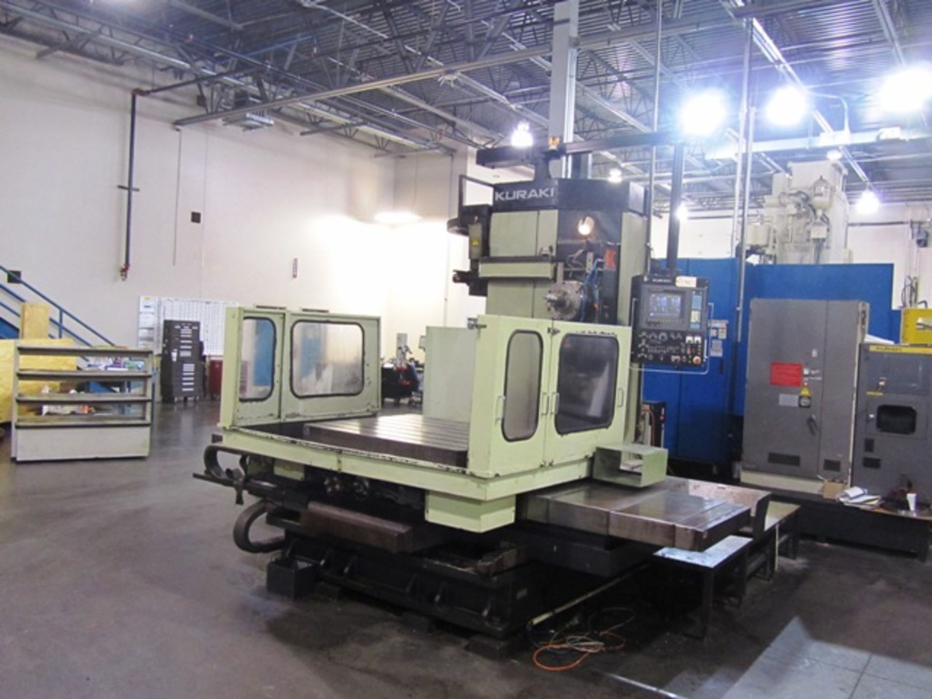 Kuraki KBT11DX-A 4-Axis CNC Horizontal Boring Mill - Image 3 of 9