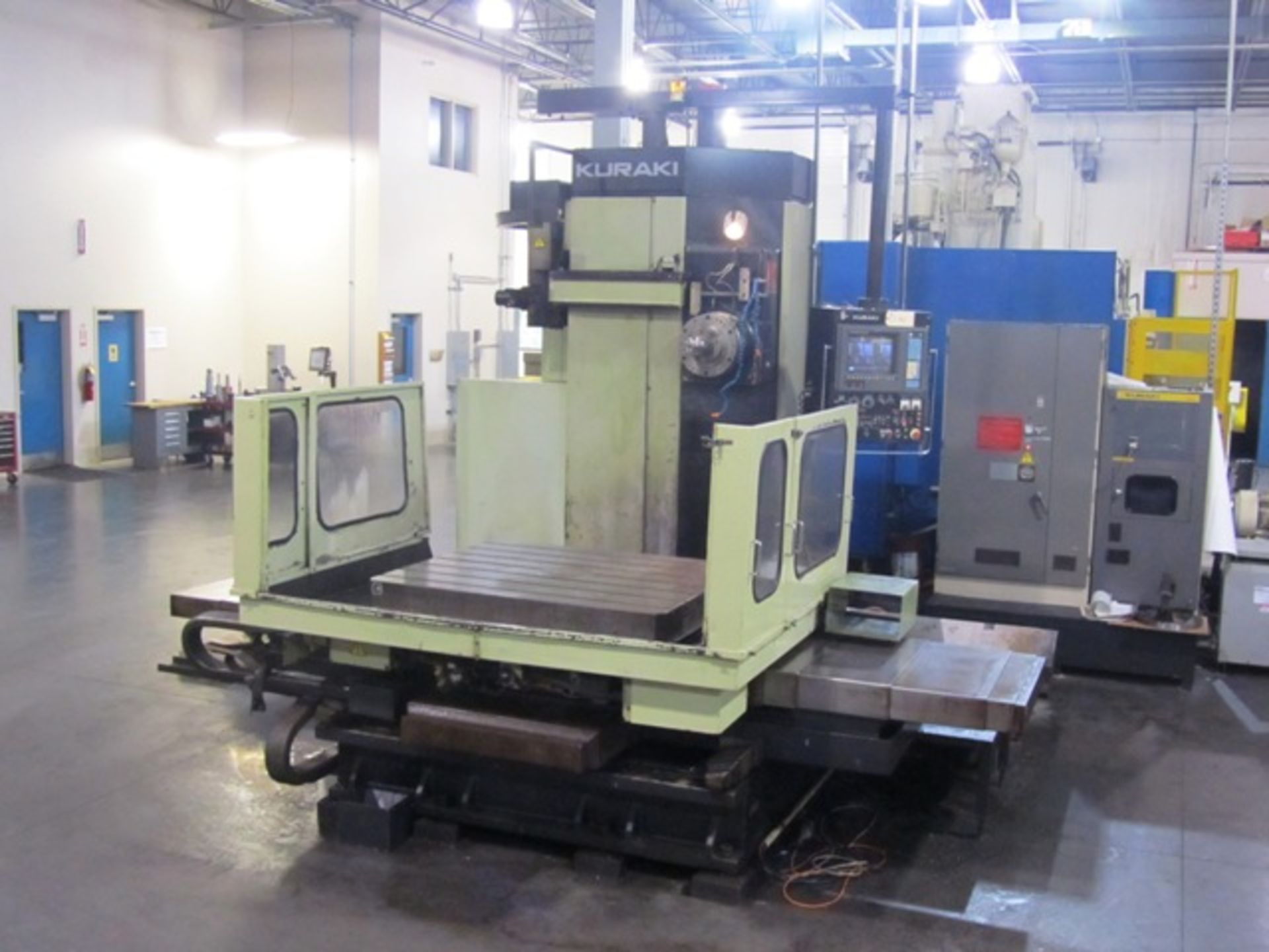 Kuraki KBT11DX-A 4-Axis CNC Horizontal Boring Mill - Image 7 of 9