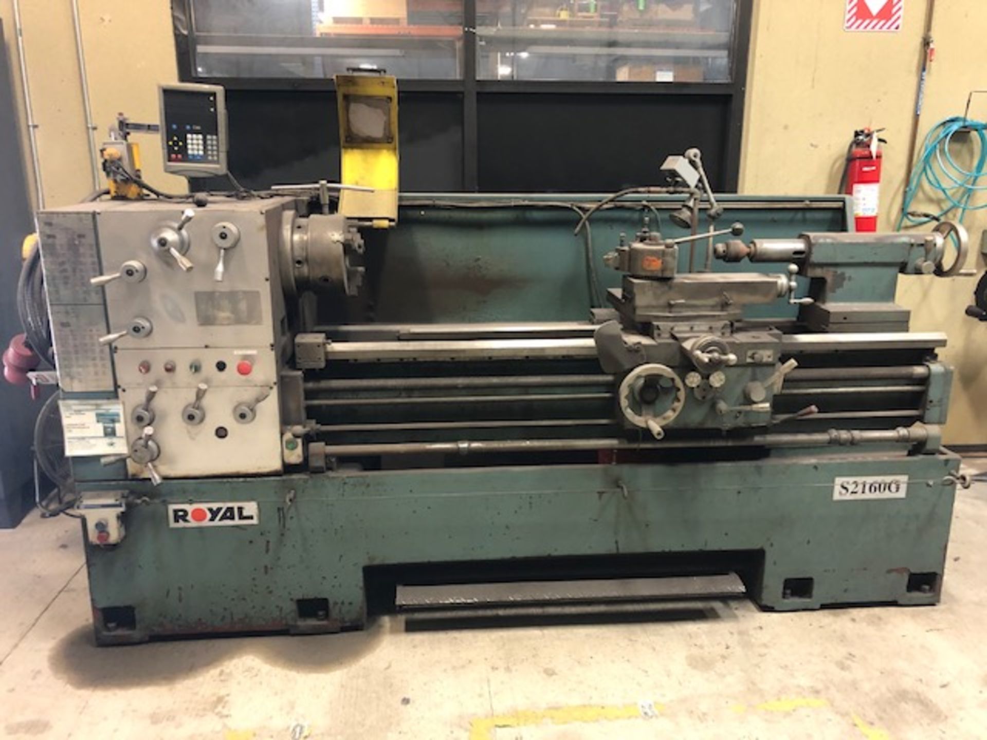 Royal S2160 G Gap Bed Engine Lathe