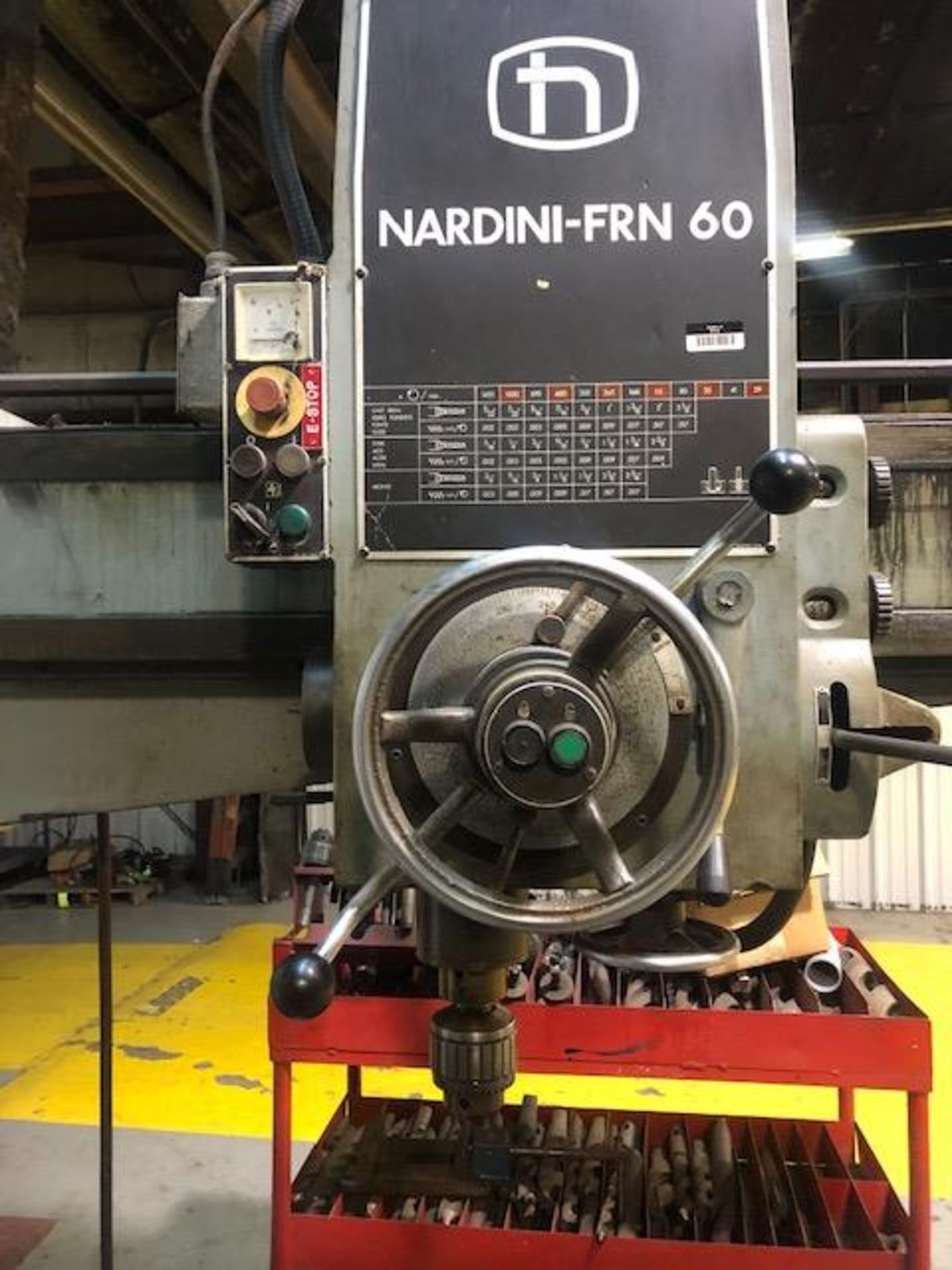 Nardini Model FRN60 6' Radial Arm Drill - Image 2 of 5