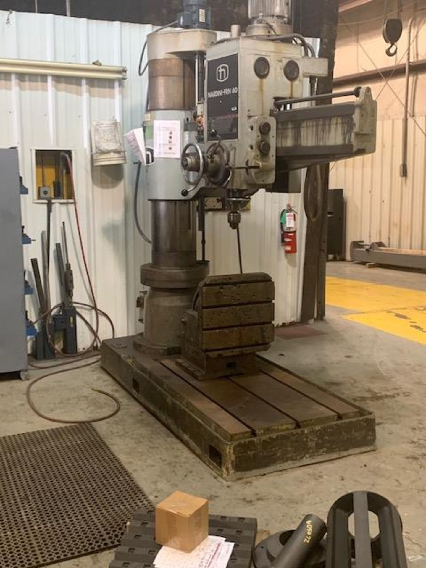 Nardini Model FRN60 6' Radial Arm Drill