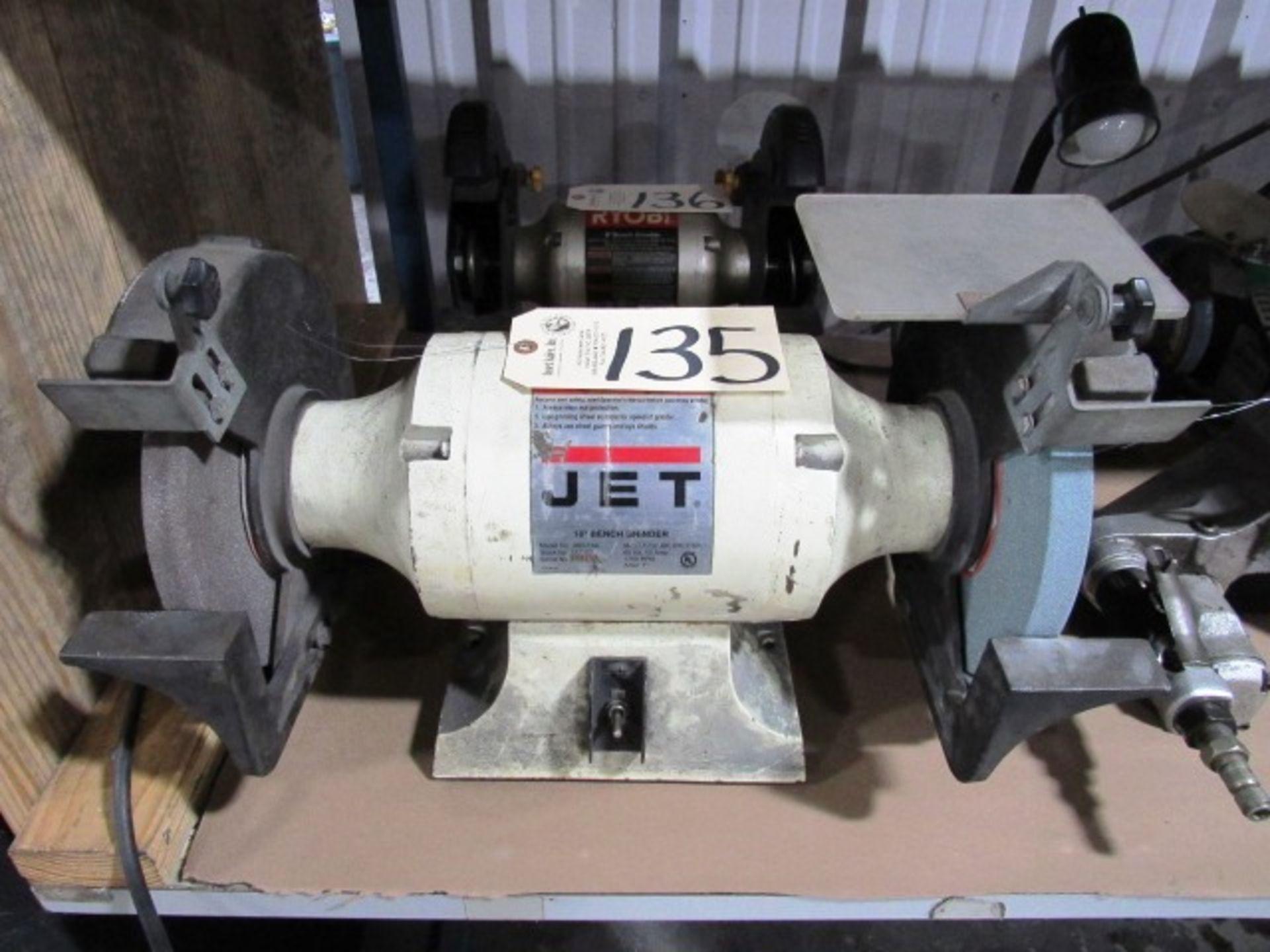 Jet 10'' Bench Grinder