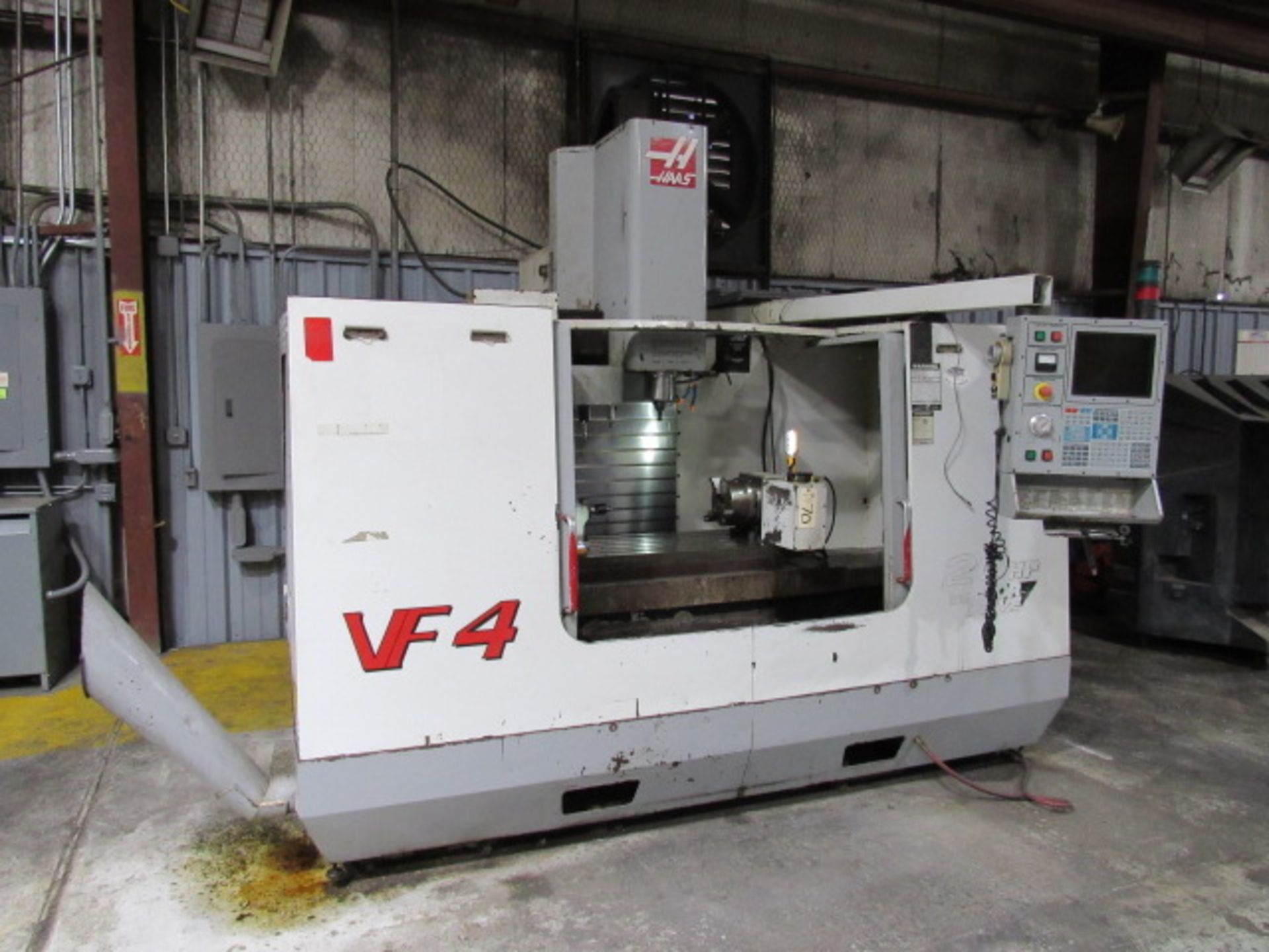 Haas VF-4 CNC Vertical Machining Center - Image 2 of 7