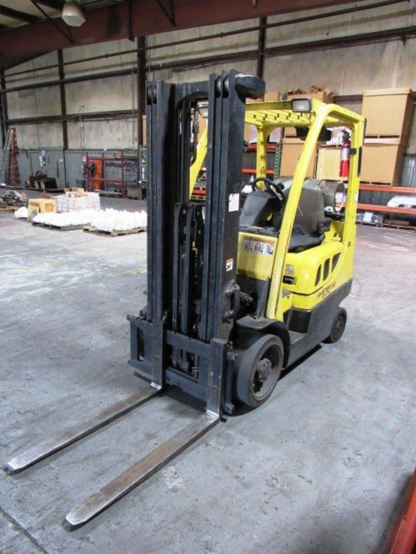 Hyster Model F50 5,000lb Capacity LP Gas Forklift