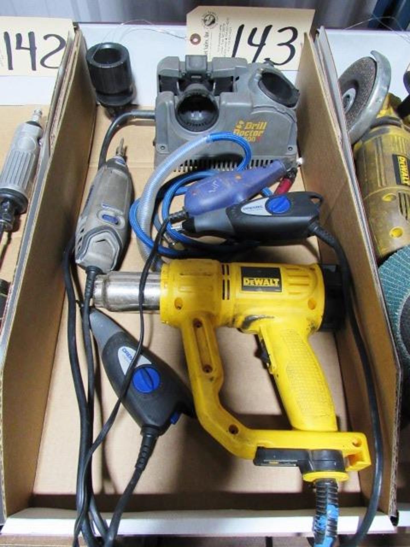 Drill Doctor & (4) Dremels & Heat Gun