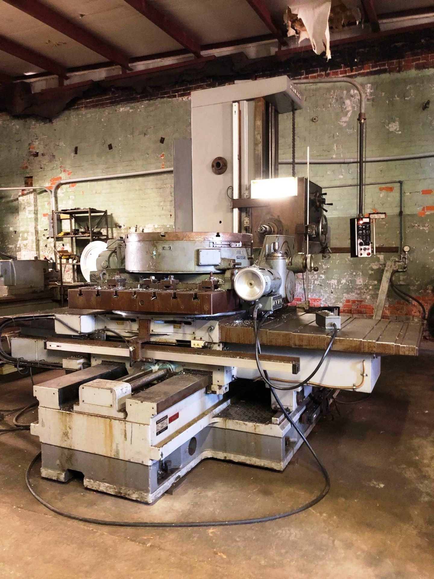 Kuraki KBT-1003W Table Type Horizontal Boring Mill - Image 4 of 7