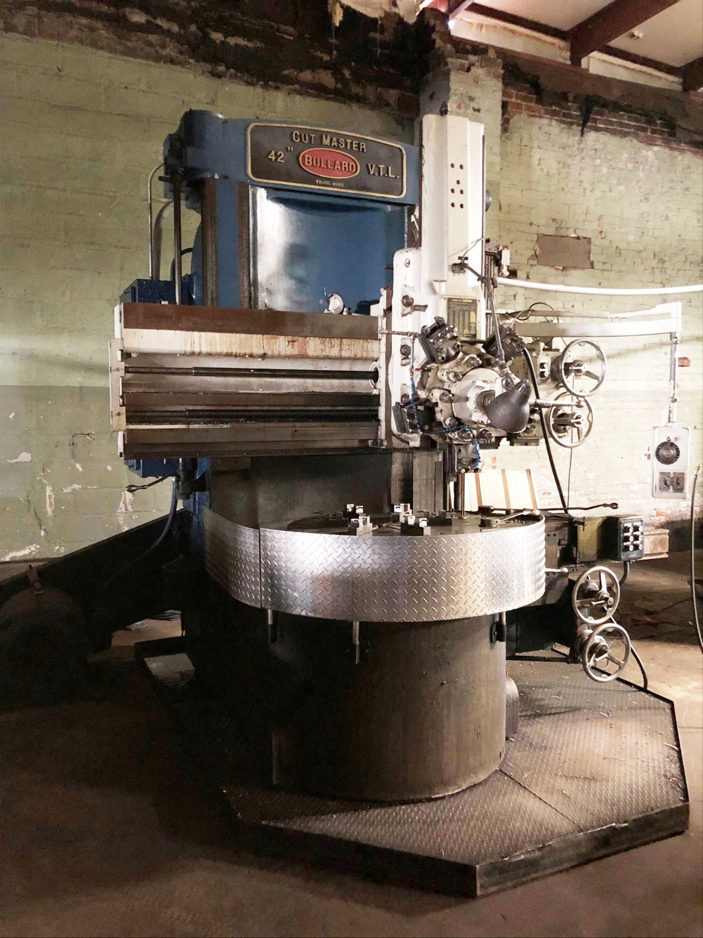 Bullard Cut Master 42'' Vertical Turret Lathe