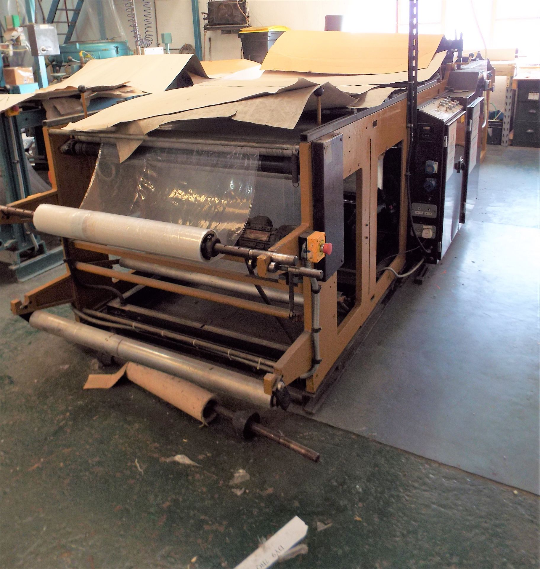 Woodbank Plastics Side Weld Bagging Machine