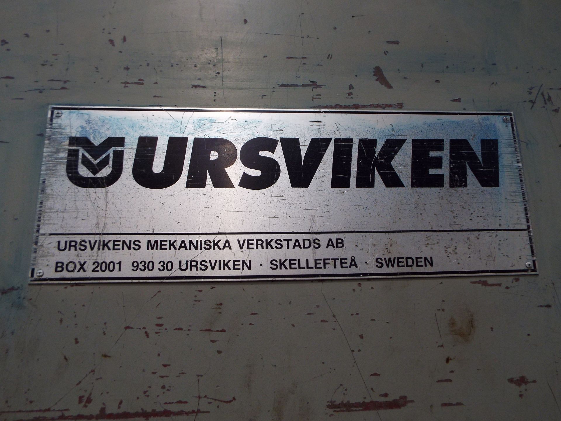 Ursviken EKP Optima 1000KN (100Tonne) NC Press Brake Complete with Tooling. - Image 16 of 18