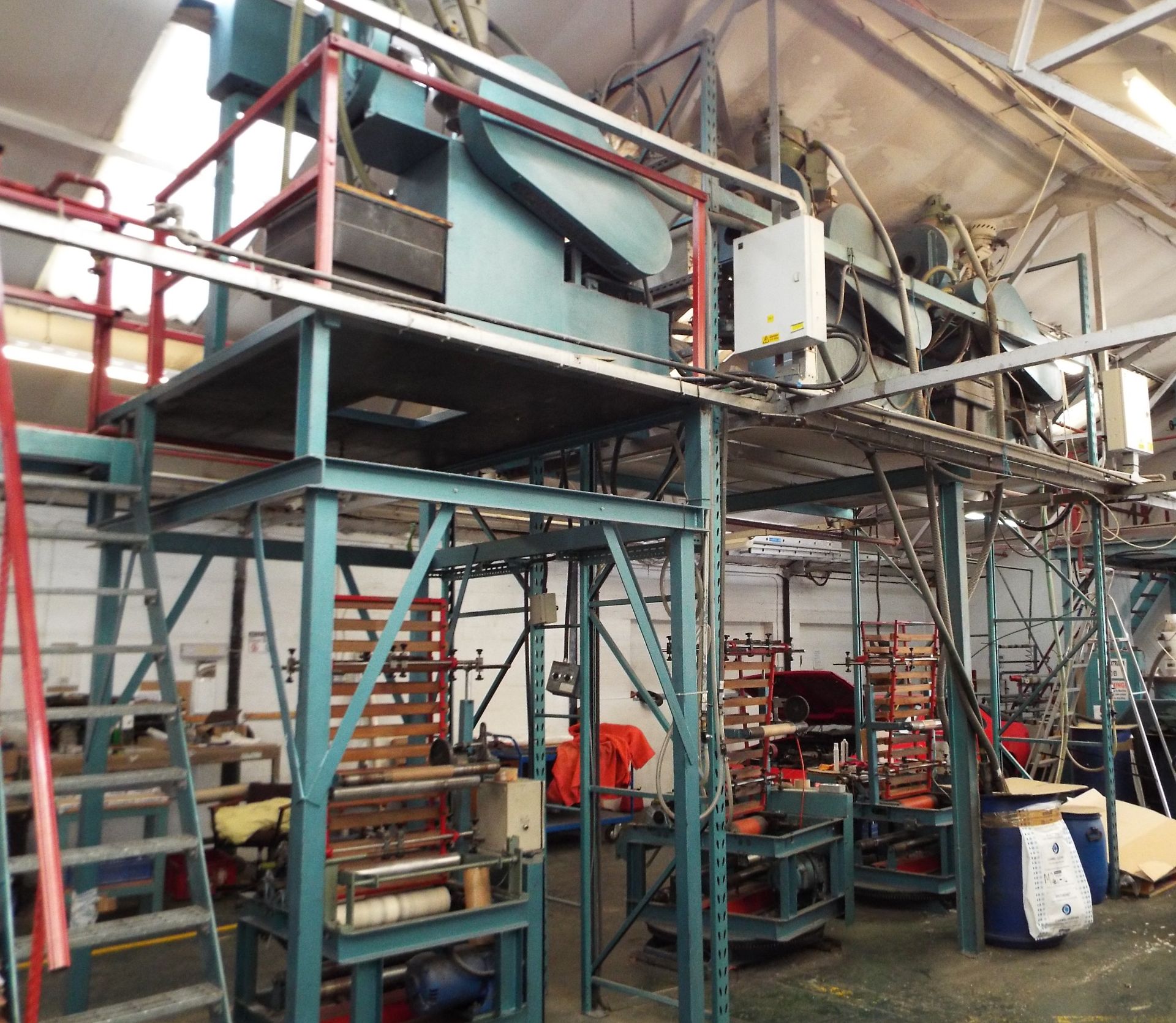 Complete Contents of A Lay-Flat Polythene Tube,Side Weld Bagging Facility & Support Equipment.