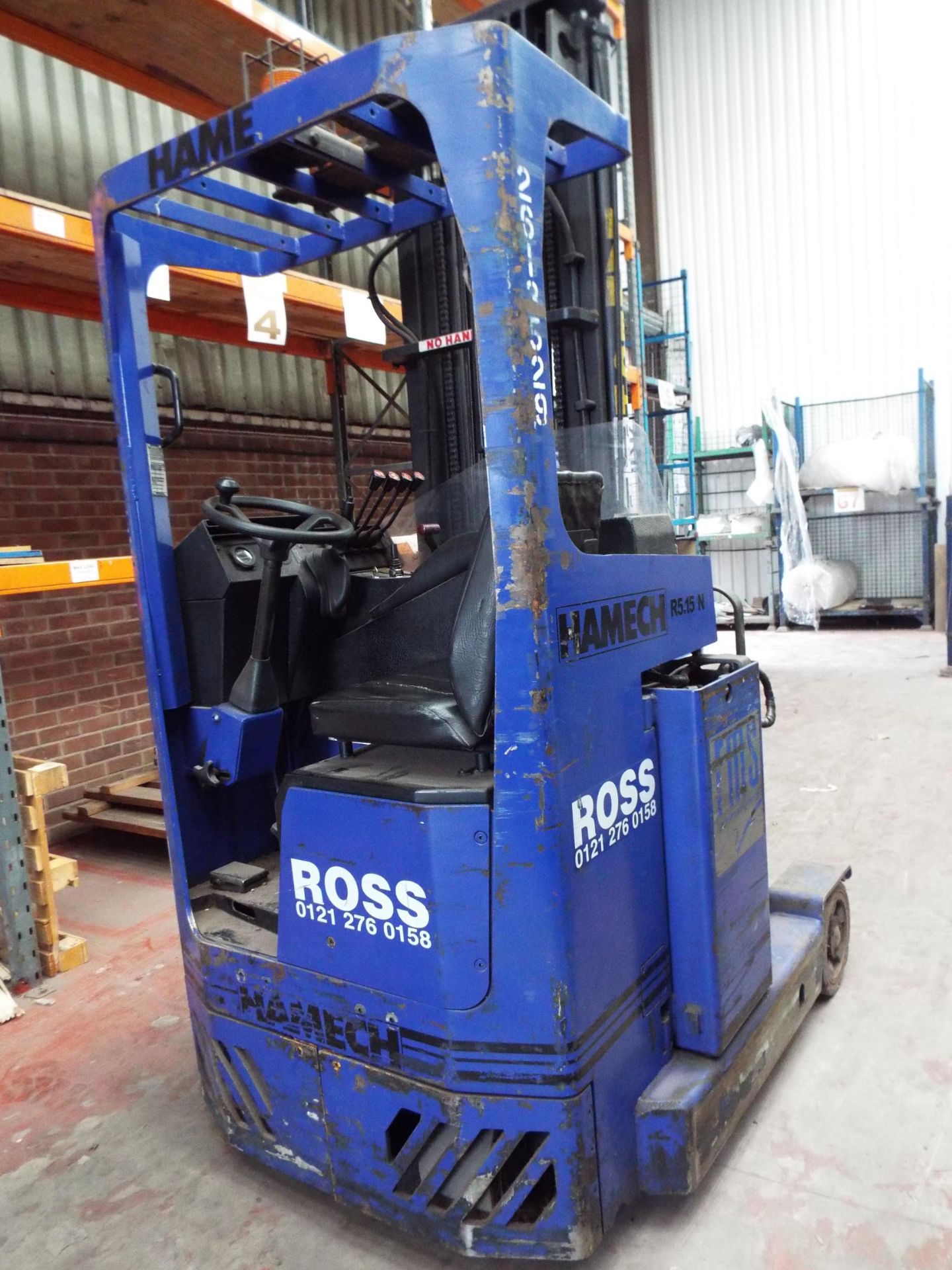 Hamech R5.15N Reach Truck cw Charger