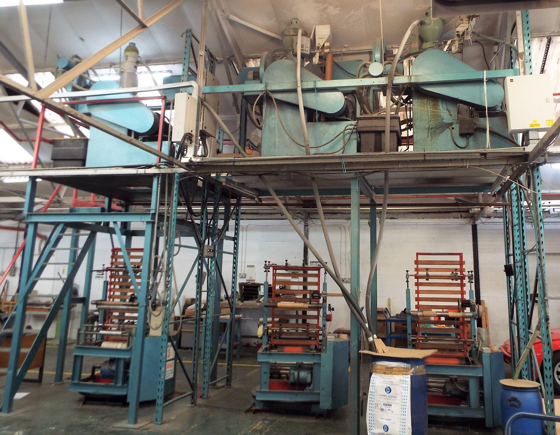 Madeley Lay-Flat Polythene Extrusion Line