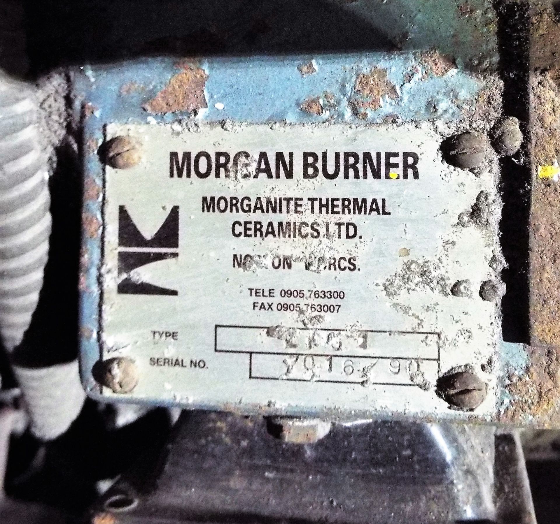 Morgan Lift Out Gas Fired Melting Furnace. - Image 2 of 3