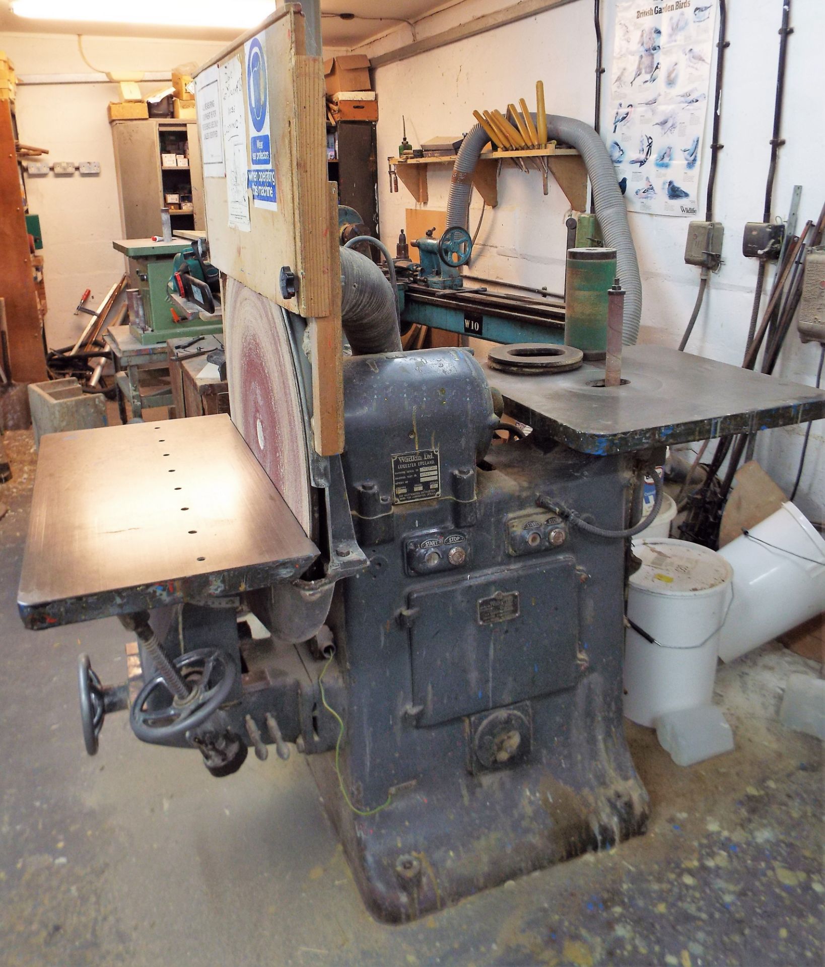 Wadkin Disc Sander & Bobber - Image 3 of 6