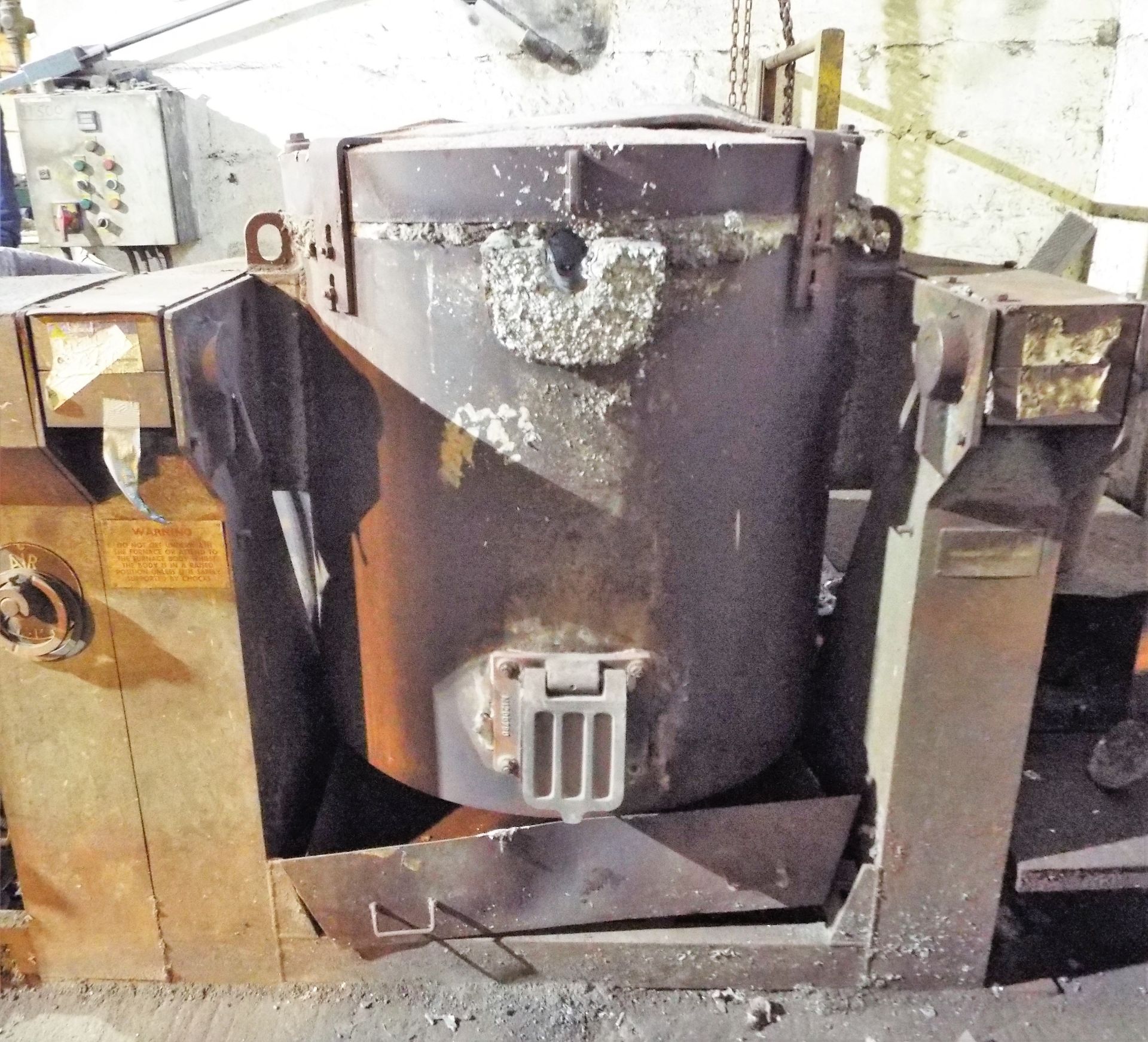 Morgan BT500 Tilter Gas Fired Melting Furnace. - Image 2 of 5