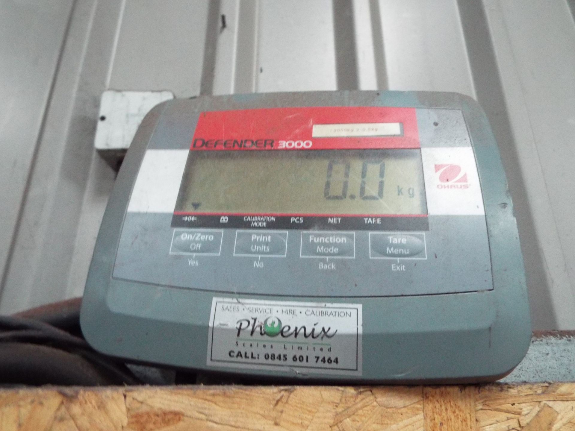 Weighing Scales & Floor Platform