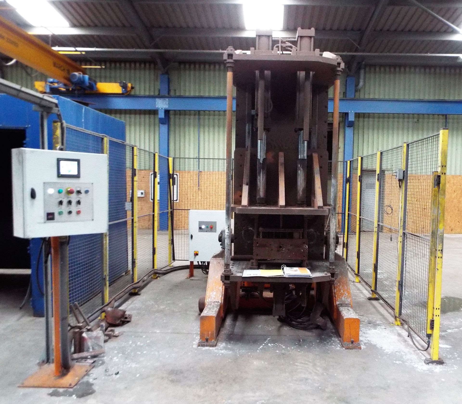 Tilt & Pour Diecasting Machine.