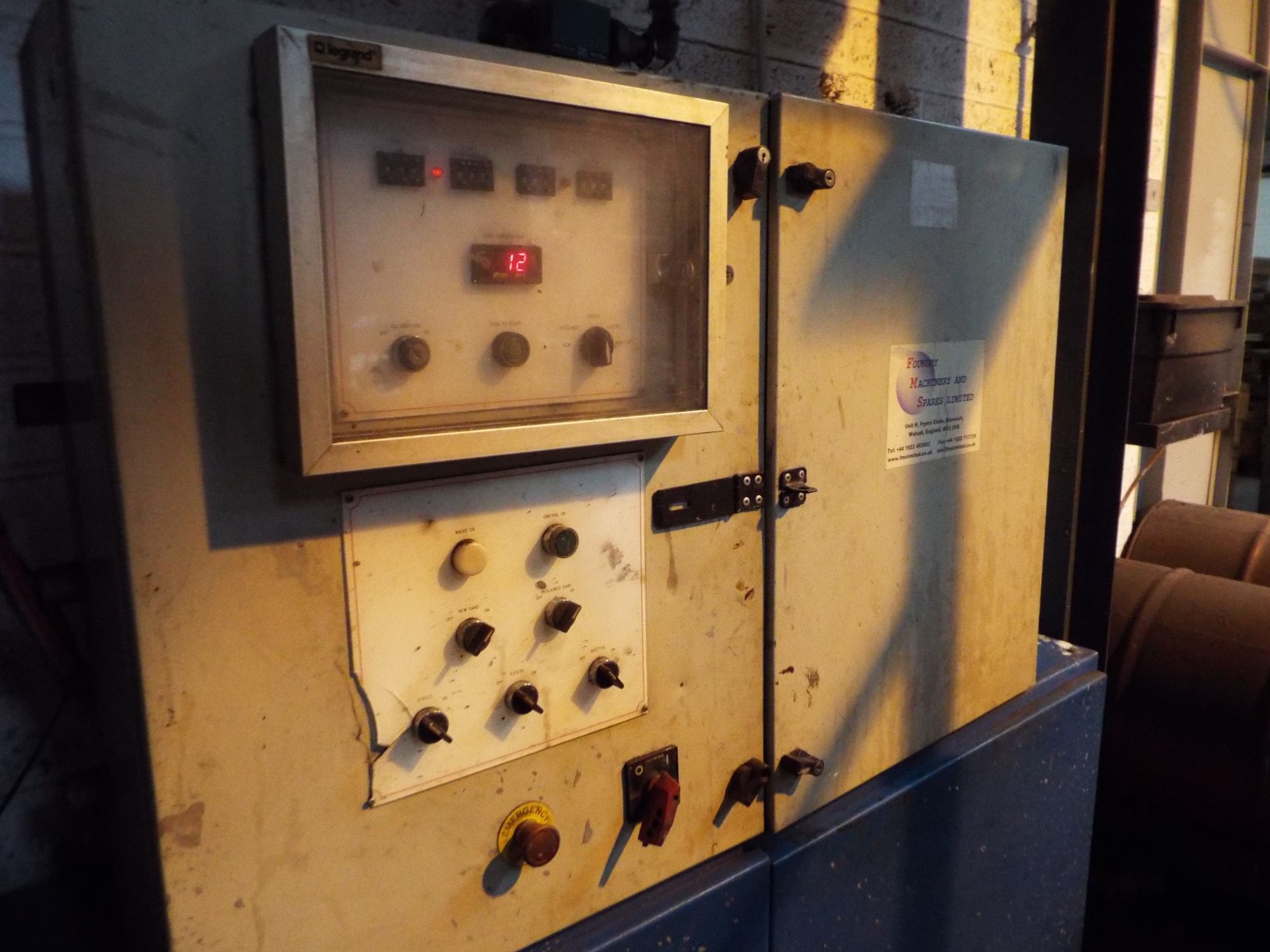 SAND MIXER CW SILO & CONTROL PANEL. - Image 3 of 5