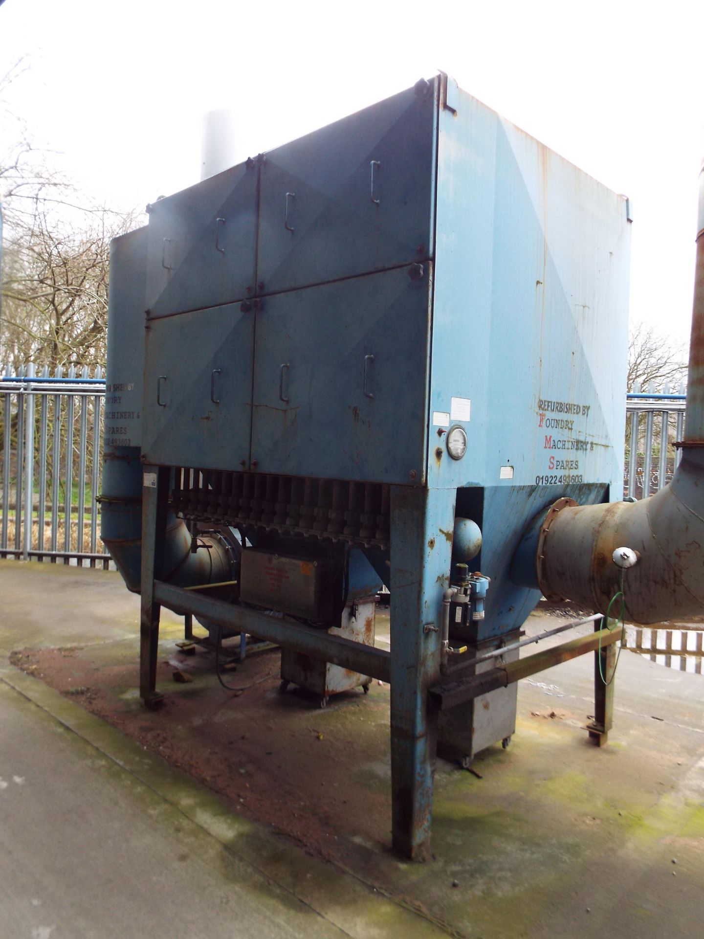 REFURBISHED FMS REVERSE JET DUST EXTRACTOR - ITEM WITHDRAWN - Image 2 of 3