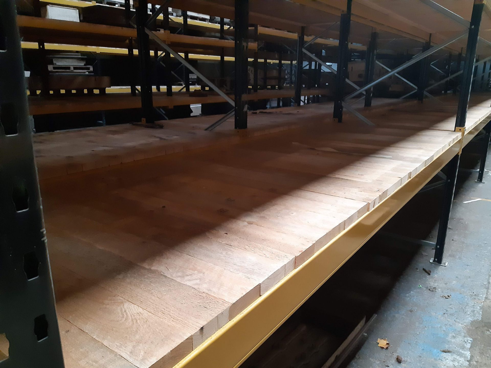 Pallet Racking cw Wooden Slatted Bases - Image 6 of 11