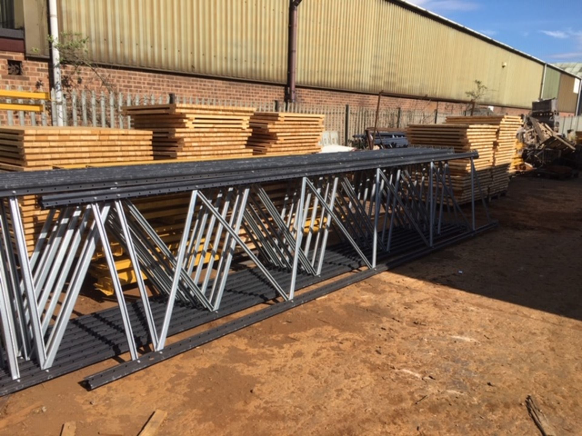 Pallet Racking cw Wooden Slatted Bases - Image 10 of 11