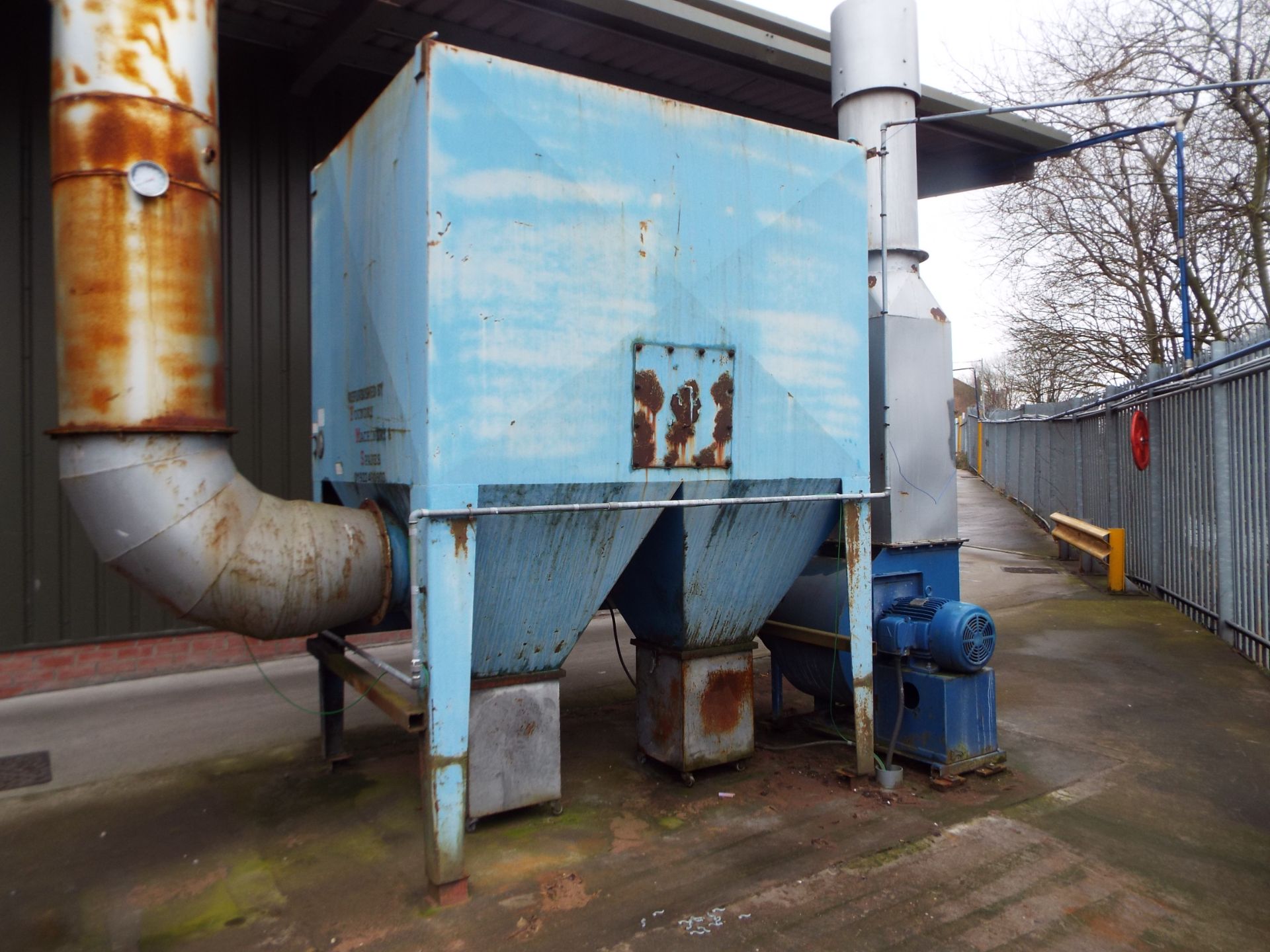 REFURBISHED FMS REVERSE JET DUST EXTRACTOR - ITEM WITHDRAWN