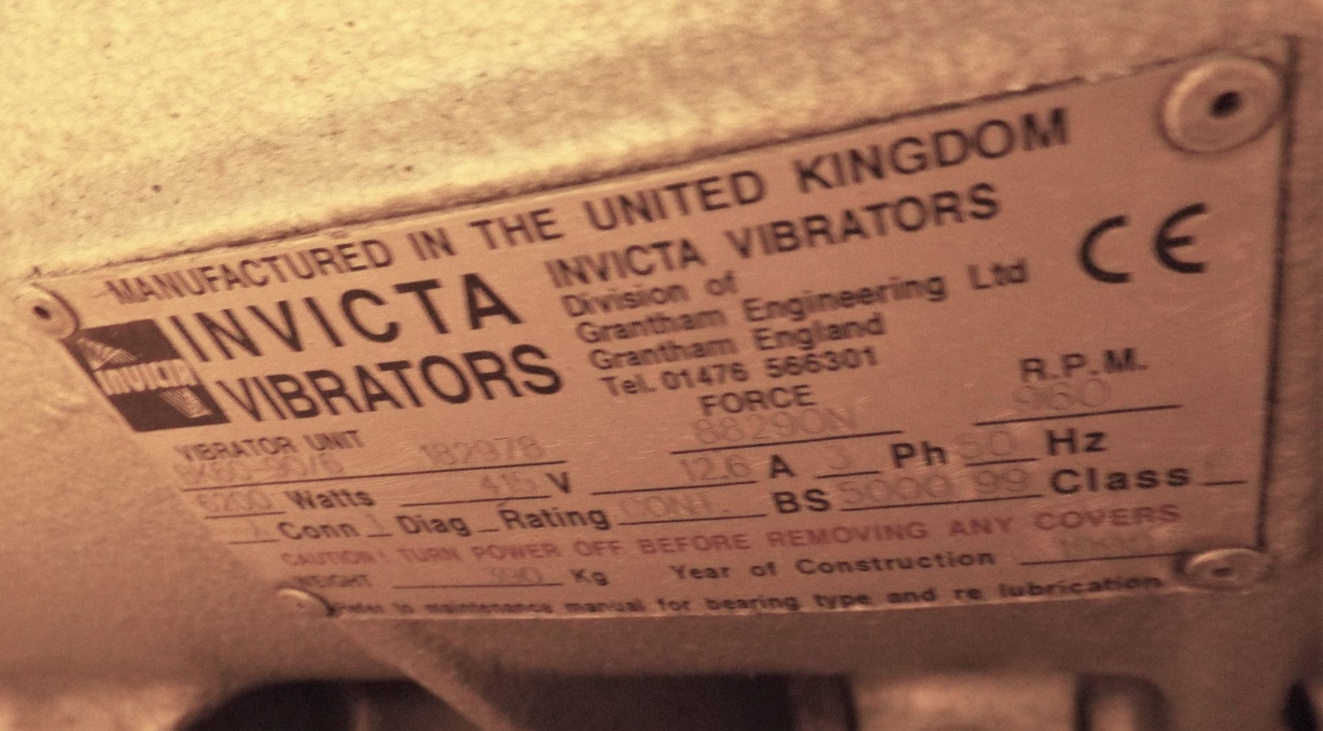 Invicta Vibratory Motor - Image 3 of 3