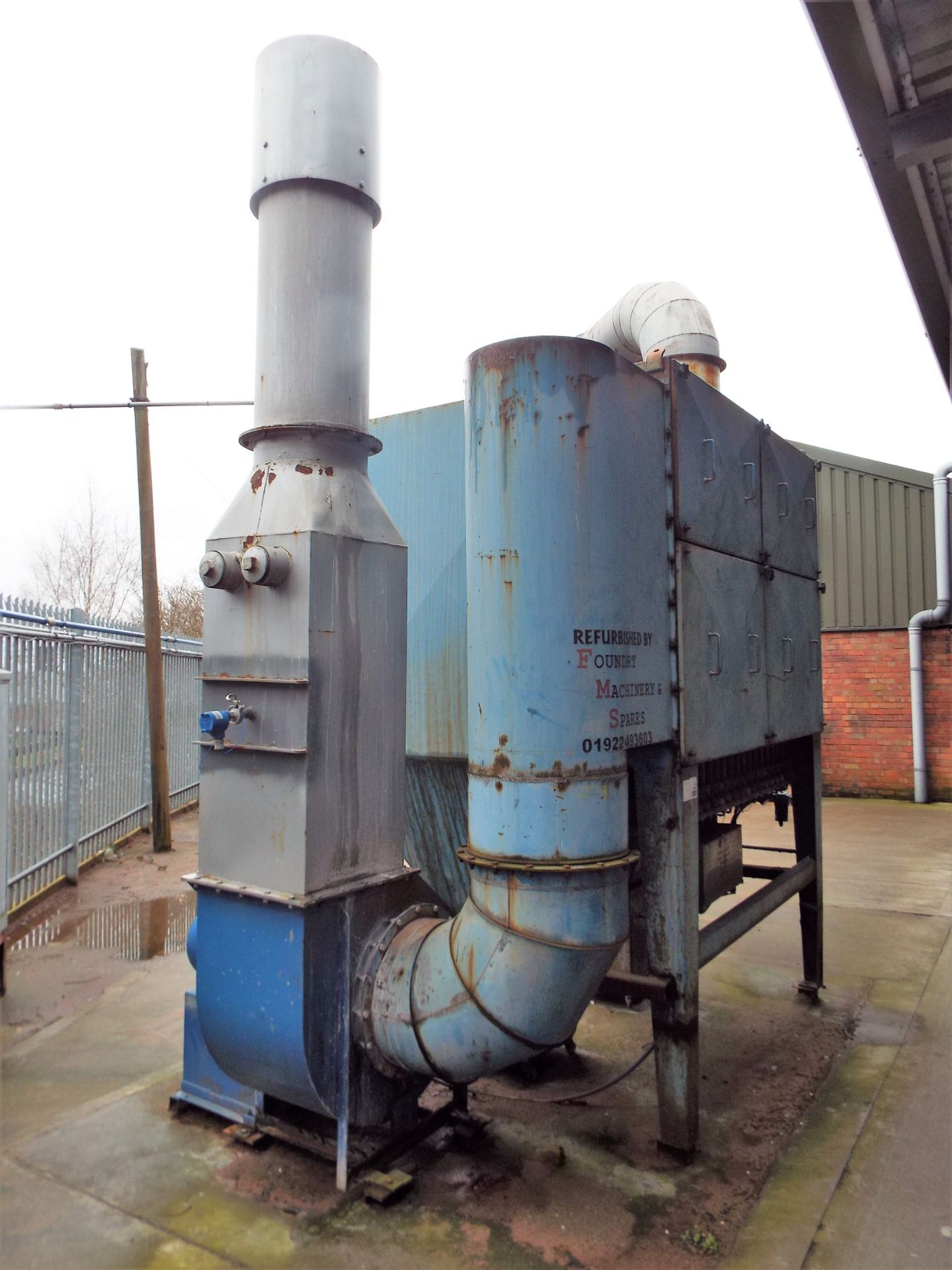 REFURBISHED FMS REVERSE JET DUST EXTRACTOR - ITEM WITHDRAWN - Image 3 of 3