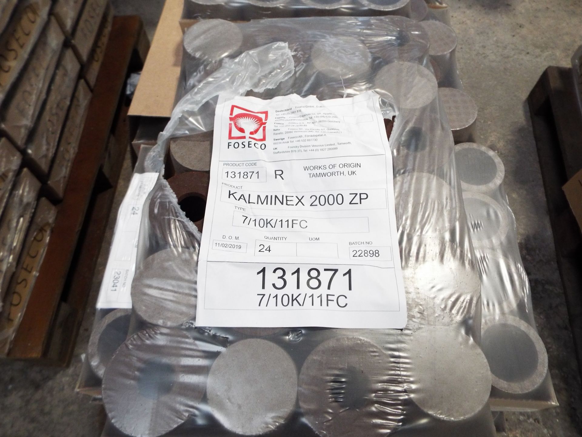 Large Quantity Of Boxed & Palletised Foundry Consumables. - Image 11 of 18