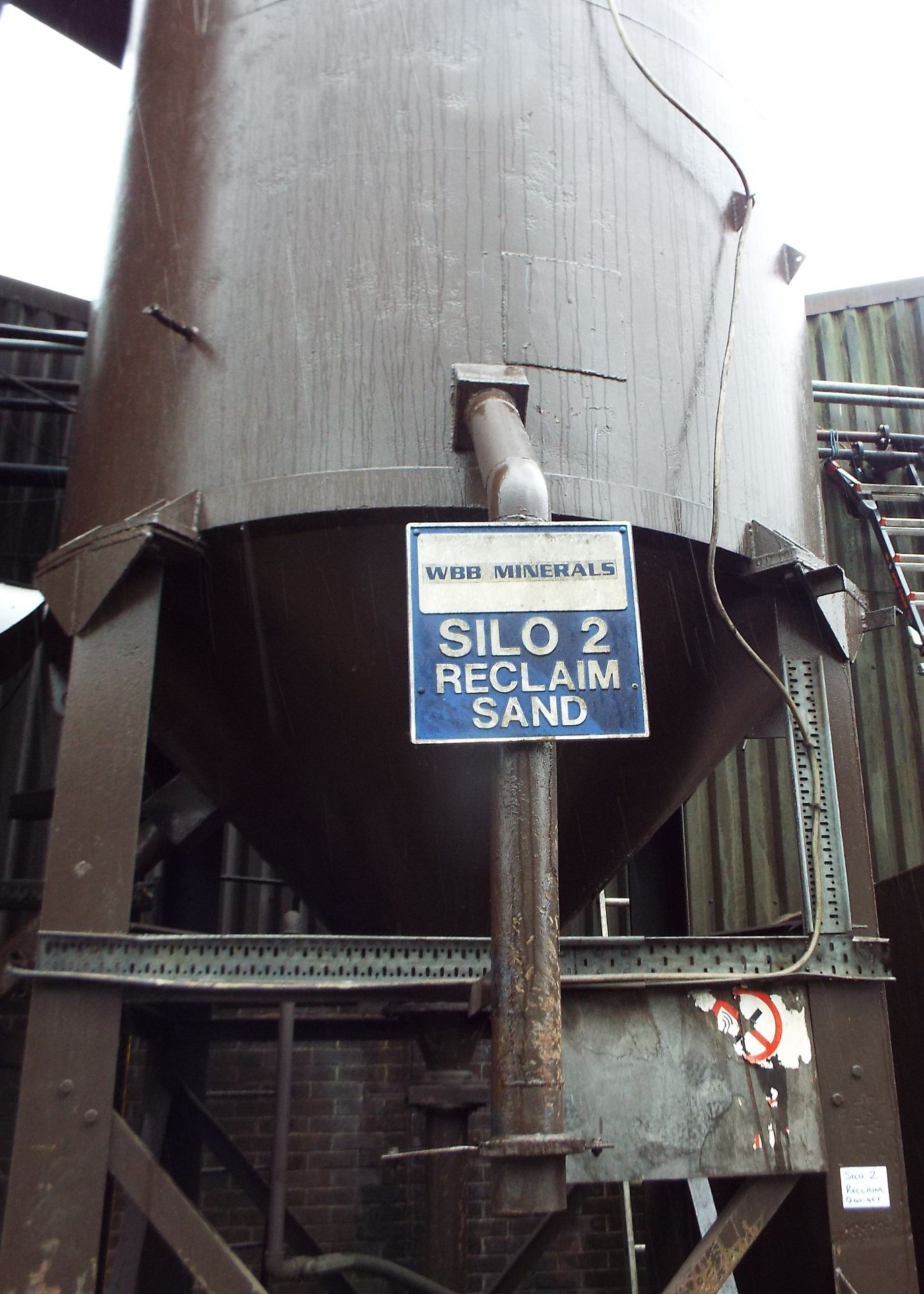 Sand Silo & Pressure Vessels (NO PIPEWORK) - Image 2 of 2