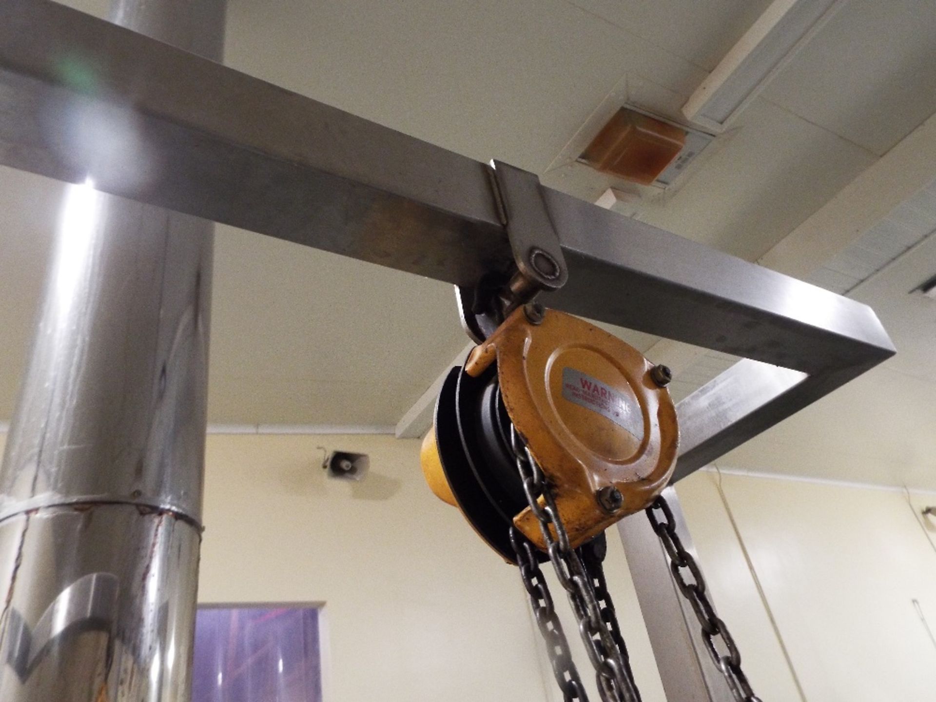 Coat & Fry Line cw LEV, Ducting & Manual Chain Operated Hoist - Image 7 of 7