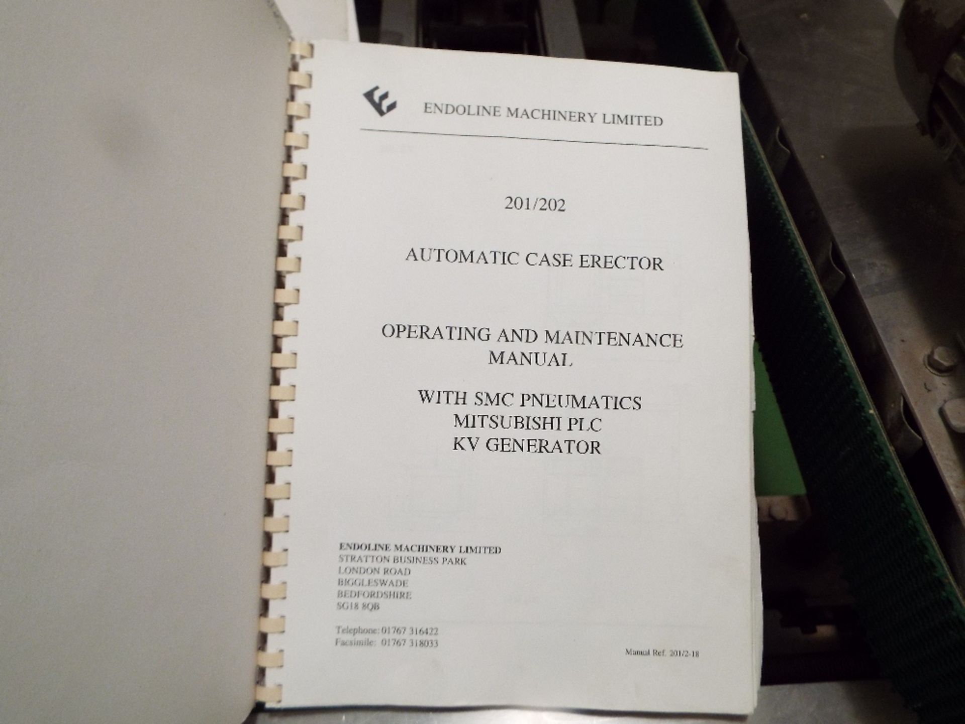 Endoline Automatic Case Erector - Image 3 of 8