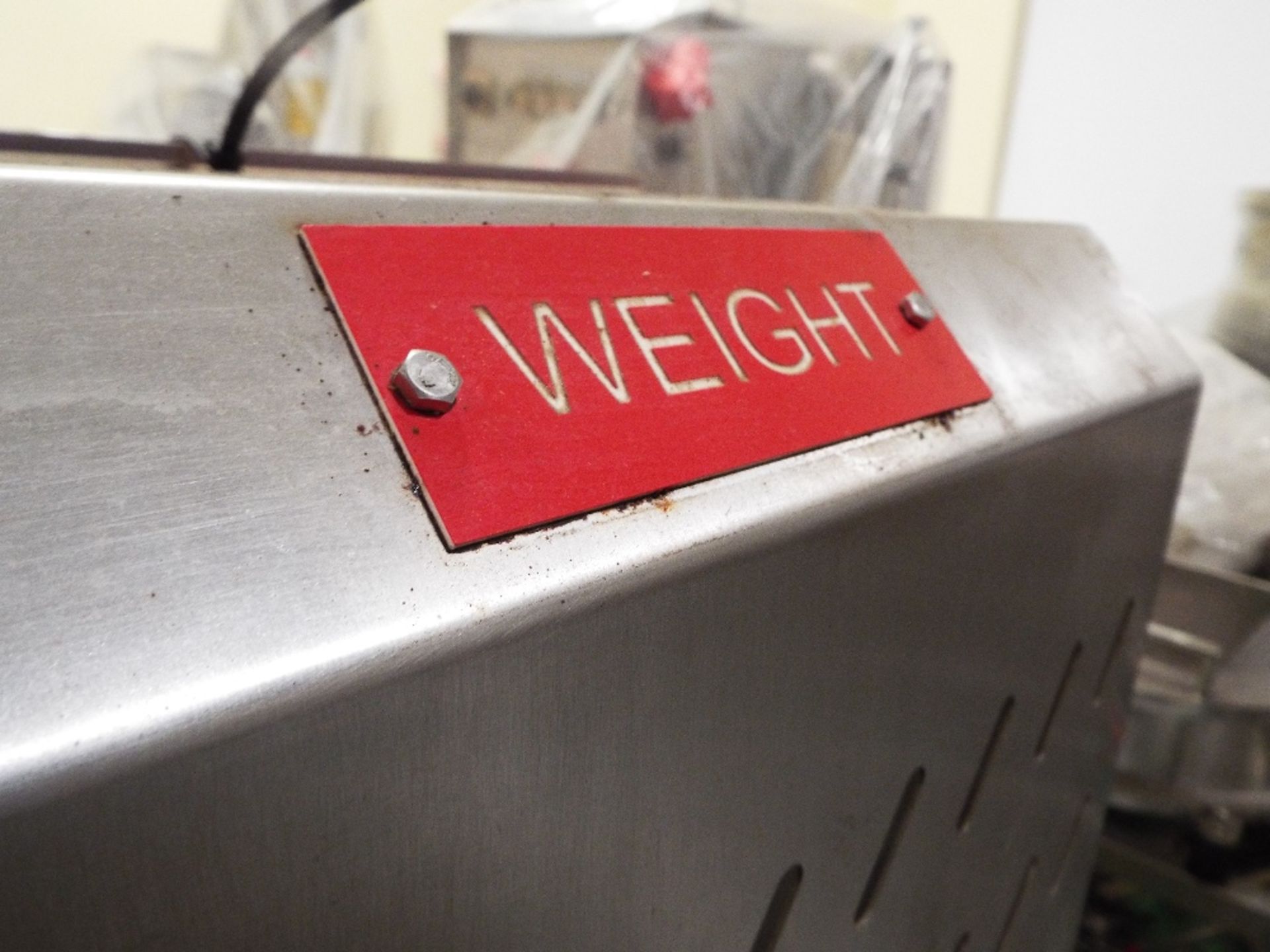 Fortress Stealth Metal Detector,Saimo Weigh Checker & Saimo Metal & Weight Reject Conveyor. - Image 16 of 20