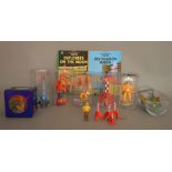 A selection of  Moulinsart plastic models from their Herge TinTin range including a boxed '