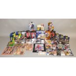 27 Star Wars carded figures, including; Jawa, Nein Nunb, Sand People etc some on reproduction