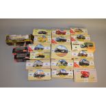 17 boxed die-cast Corgi models from the "Commercials" and "Whisky" range etc along with 4 other