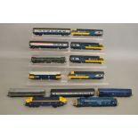 OO Gauge. 6 unboxed Diesel Locomotives by Hornby, Lima, Airfix etc. together with Hornby BR Inter-