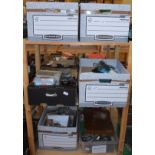 OO and other Gauges. A huge quantity of Model Railway spare parts including Double Push Switch,