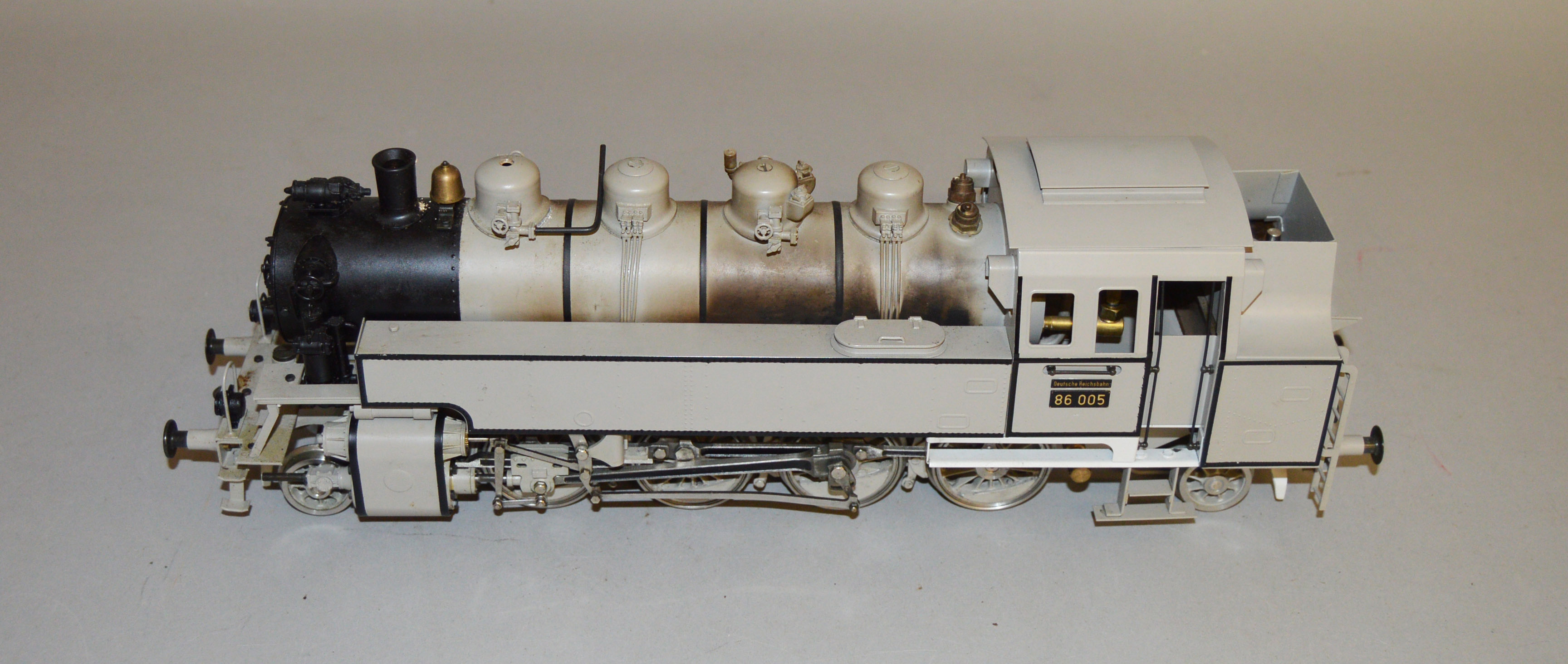 Gauge 1. A live steam Aster for Fulgurex  2-8-2 Locomotive of the Deutsche Reichsbahn (German