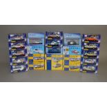 22 boxed Police related diecast 'Vanguards' models by Corgi and Lledo, includes some limited