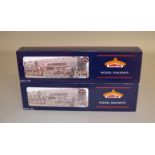 OO Gauge. 2 boxed Bachmann DCC Ready BR Class 9F 2-10-0 BR unlined black Steam Locomotives, 32-