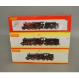 OO Gauge. 3 boxed Hornby DCC Ready 'Weathered Edition' Locomotives, R2395A BR 2-8-0 Class 8F '