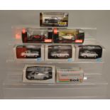 8 boxed Continental 1:43 scale diecast model cars by Schuco, Models Max and Box together with a